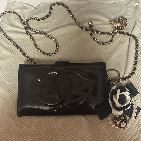 CHANEL Handbags - AUTHENTIC CHANEL WALLET ON CHAIN